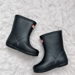 Hunter Kids Navy Rain Boots